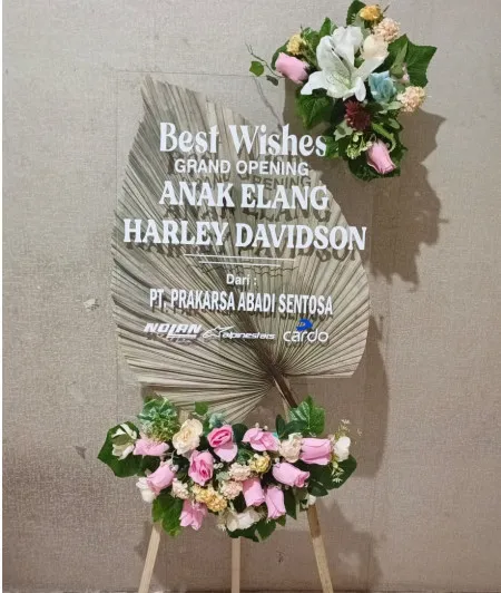 Papan Akrilik Ucapan Grand Opening Aceh Barat Daya